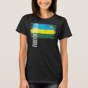 Nyaruguru Ruanda Flagge für Ruander Männer Frauen T-Shirt