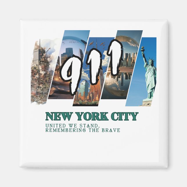 NYC 911 MAGNET (Vorne)