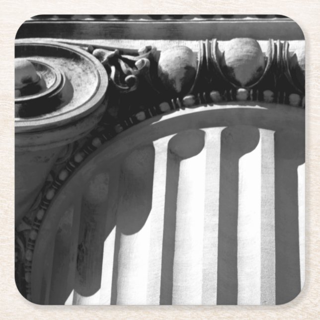 NYC-Architektur III Rechteckiger Pappuntersetzer (Vorderseite)