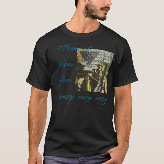 NYC Architekturcollage T-Shirt (Vorderseite)