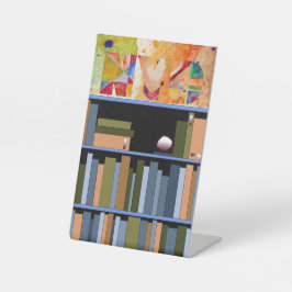 NYC Art and Books Sockelschild