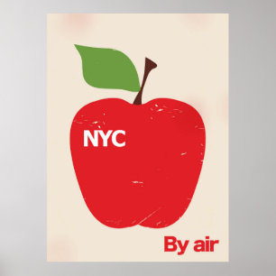 NYC aus der Luft Poster