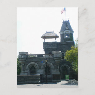 NYC Belvedere Castle Postkarte