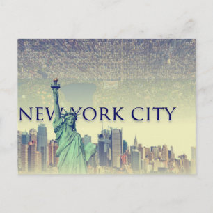 NYC-Bereich Postkarte