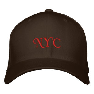 NYC BESTICKTE KAPPE
