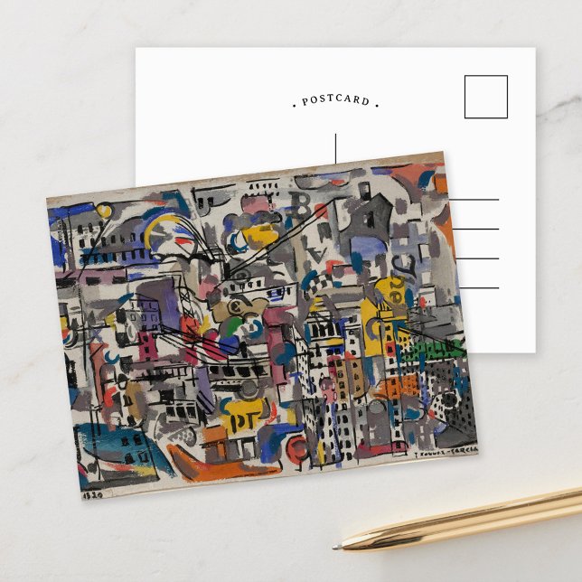 NYC Bird-Ansicht | Joaquín Torres-García Postkarte (Von Creator hochgeladen)