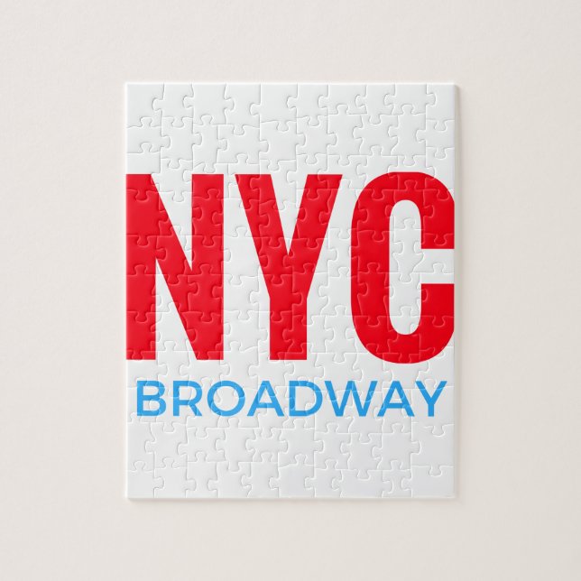 NYC Broadway Puzzle (Vertikal)