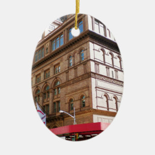 NYC Carnegie Hall Keramik Ornament
