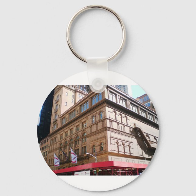 NYC Carnegie Hall Schlüsselanhänger (Vorderseite)