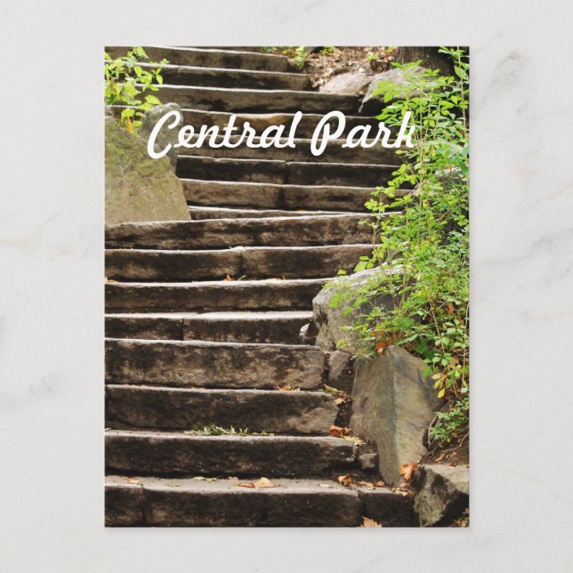 NYC Central Park Postkarte (Vorderseite)