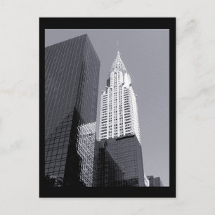 NYC Chrysler Gebäude Postkarte