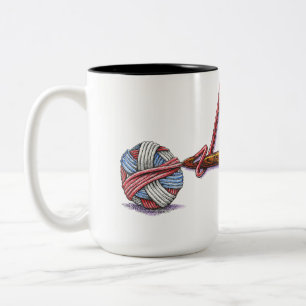 NYC Crochet Guild 15oz Tasse