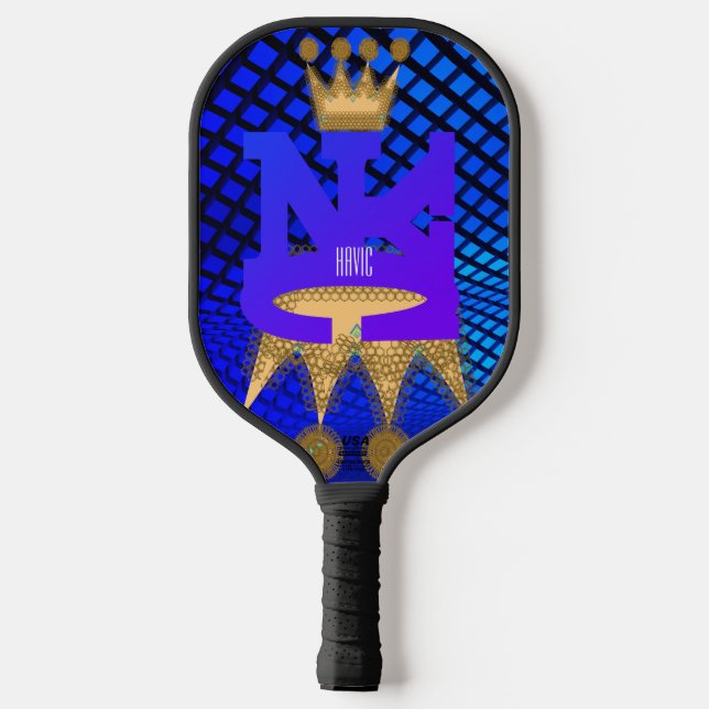 NYC CROWN LOGO GRAPHICS PICKLEBALL PADDDLE PICKLEBALL SCHLÄGER (Rückseite)