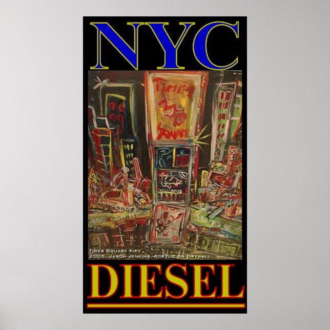 NYC DIESEL POSTER (Vorne)