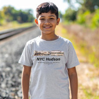 NYC Dreyfuss Hudson-Dampflokomotive. Profil