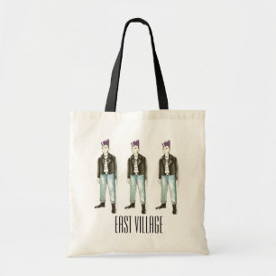 NYC East Village New York Punk Rocker Rock Tasche