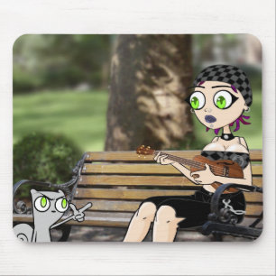 NYC Eichhörnchen-Lieder Mousepad