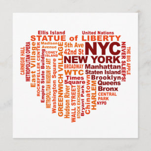 NYC Einladung - individuell anpassen!