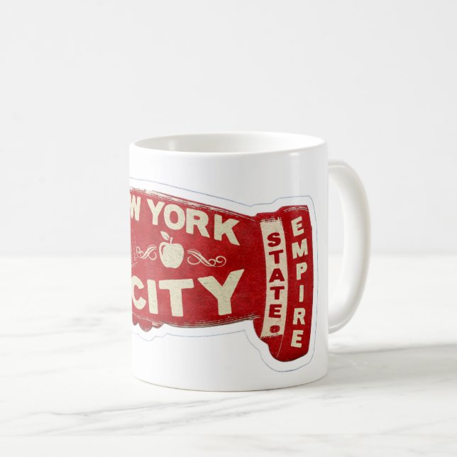 NYC Empire State Tasse (VorderseiteRechts)