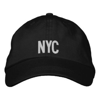 NYC entworfene Mütze. Bestickte Baseballkappe