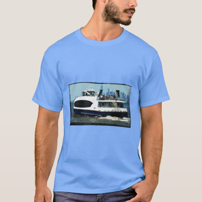 NYC-Fähre Freunde T-Shirt (Vorderseite)