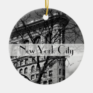NYC flaches Eisen-Gebäude Keramik Ornament