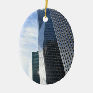 NYC Fotografie Sixth Avenue Skycrapers Manhattan Keramik Ornament