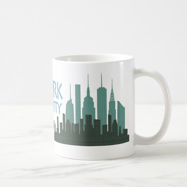 NYC Freiheitskyline-Tasse Tasse (Rechts)