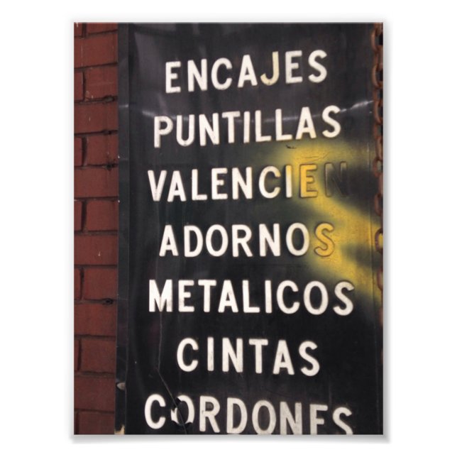 NYC Garment District Graffiti Spraypaint Urban Art Fotodruck (Vorne)