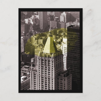 NYC-Gebäude Postkarte