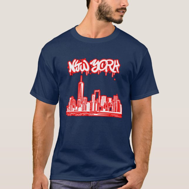 NYC Graphic Design T-Shirt (Vorderseite)