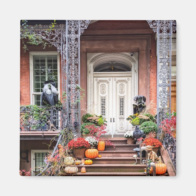 NYC Halloween Door Magnet (Vorne)