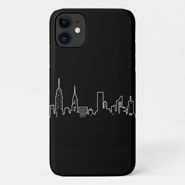 NYC iPhone 11 Fall Case-Mate iPhone Hülle (Rückseite)