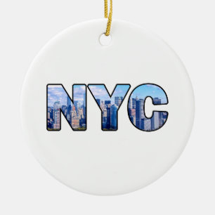 NYC KERAMIKORNAMENT