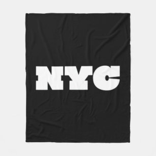 NYC Klassiker Fleecedecke