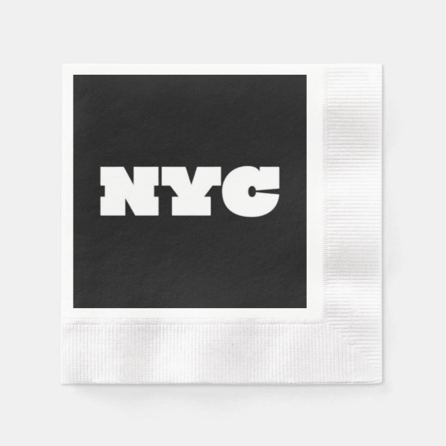 NYC Klassiker Serviette (Vorderseite)