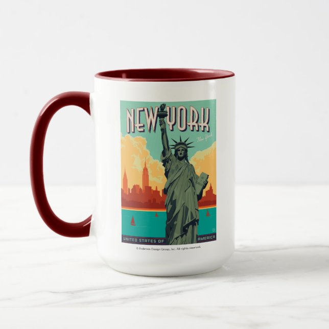 NYC - Lady Liberty Tasse (Links)