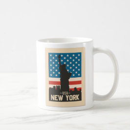 NYC Lover Vintag Design, New York Kaffeetasse