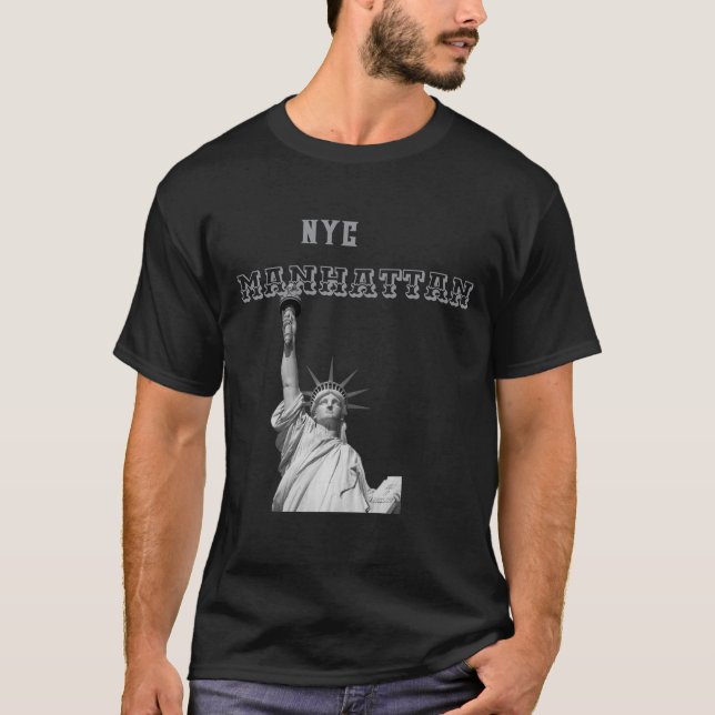 Nyc Manhattan Men T- T-Shirt (Vorderseite)