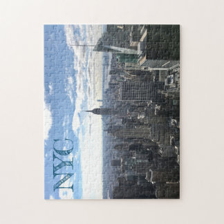 NYC Manhattan Sunny Skyline Empire State Puzzle
