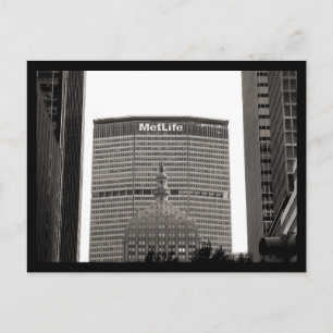 NYC MetLife Postkarte