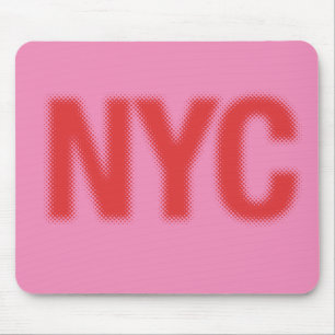 NYC Mousepad (rotes Rosa)