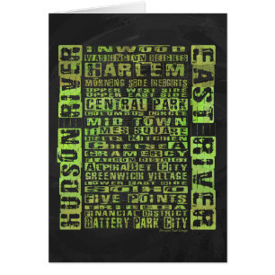 NYC-Nachbarschaften grün