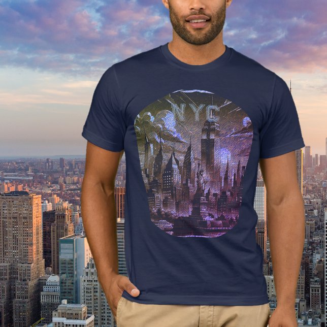 NYC Name Graphic T - Shirt (Von Creator hochgeladen)