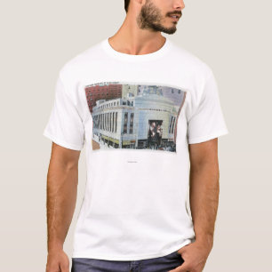 NYC, neue York42nd Straßen-Ansicht der Anschlüss T-Shirt