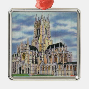 NYC, neues YorkCathedral von Johannes das Silbernes Ornament