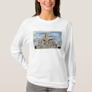 NYC, neues YorkCathedral von Johannes das T-Shirt