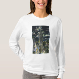 NYC, neues YorkChrysler Gebäude nachts # 1 T-Shirt
