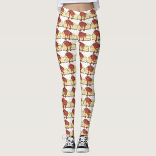NYC New York Cherry Cheesecake Käse Cake Feinschme Leggings
