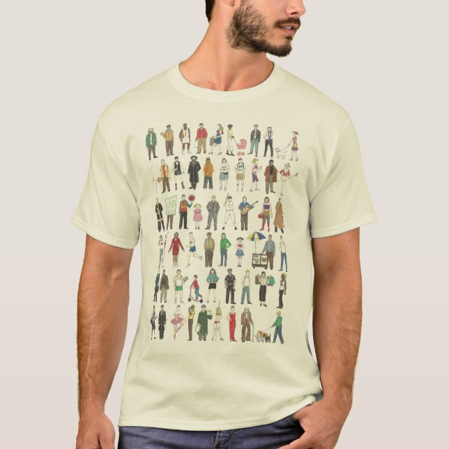 NYC New York City Citians People People T-Shirt (Vorderseite)